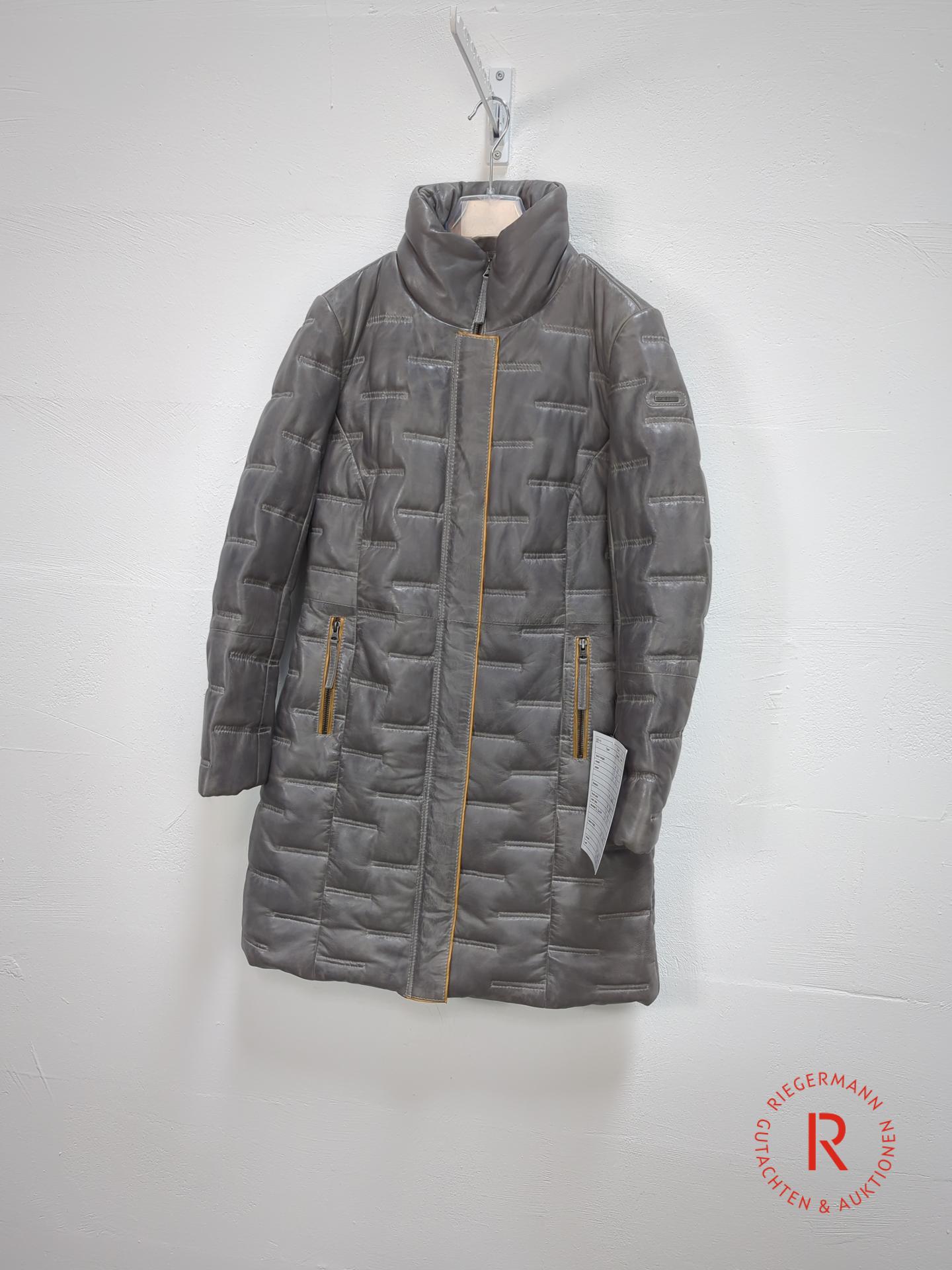 DAMEN LEDERMANTEL GRÖSSE 38